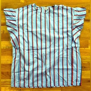 KULE Striped Blouse